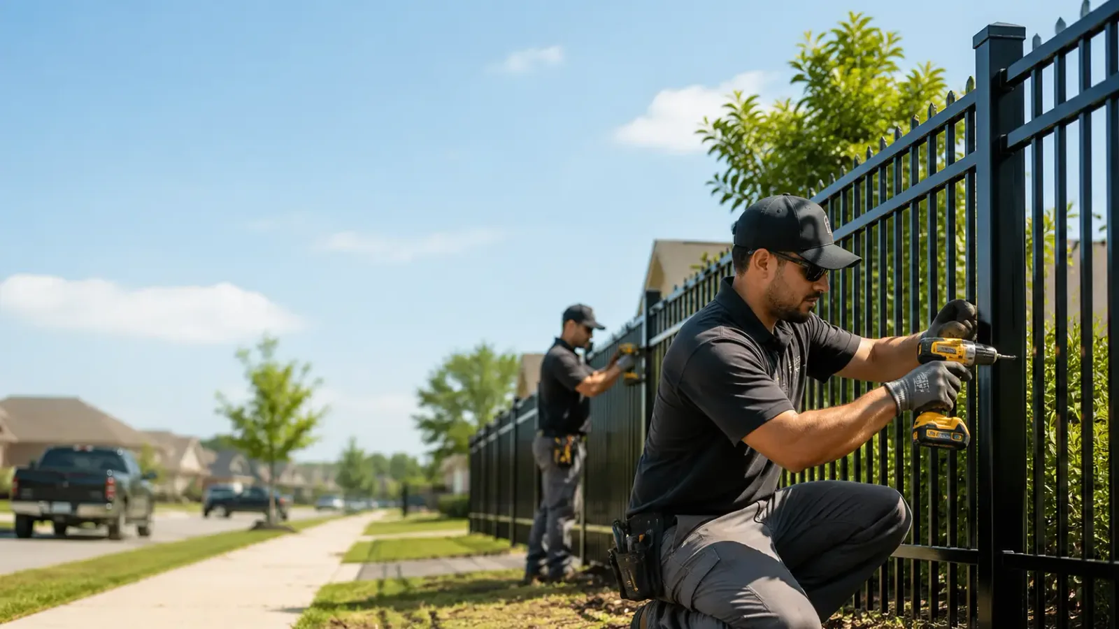 Metal Fence Installation in Fombell, PA